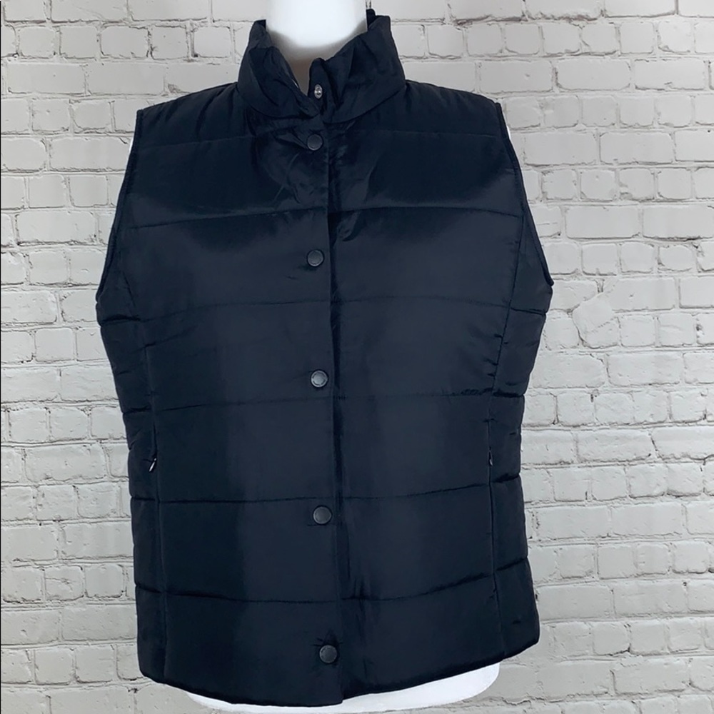 DAISY Fuentes Button Up Puffer Vest Size Medium - Picture 1 of 9